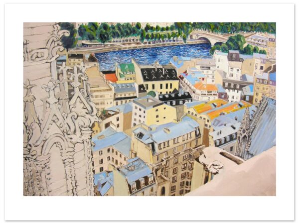 Paris Rooftops: View from Notre-Dame