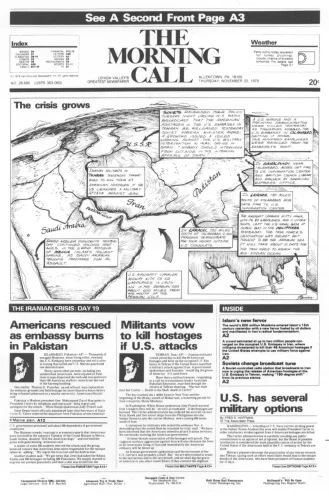 Allentown 1979 Map